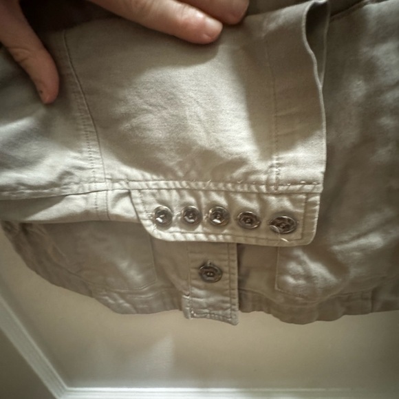 BCBG Generation Women's Utility Tan Jacket Size Small - Picture 4 of 6